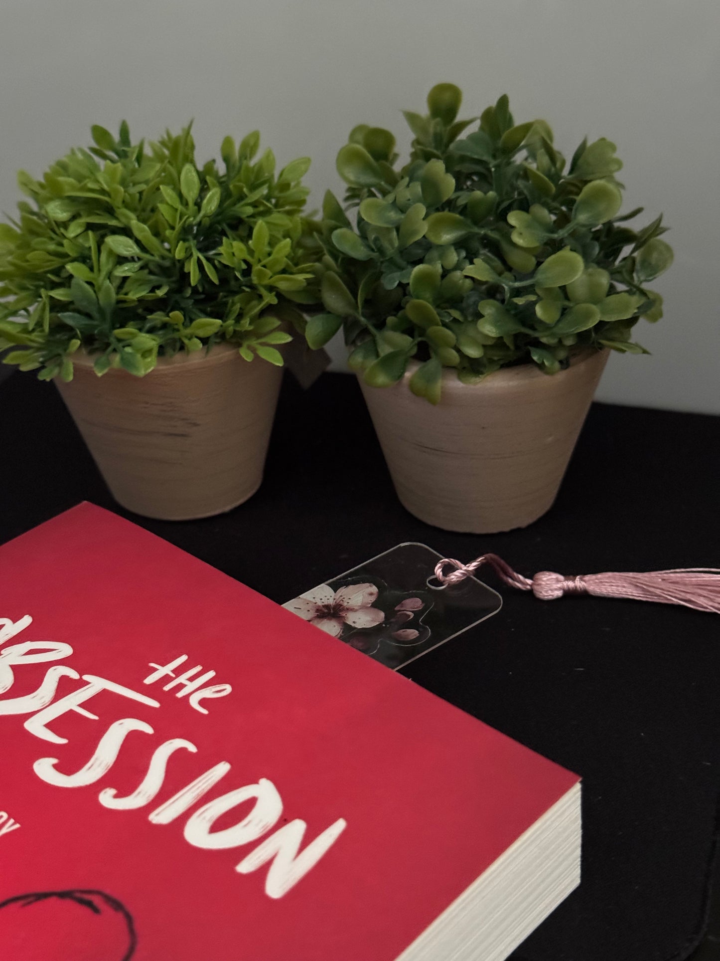 Floral Bookmark (Yellow)