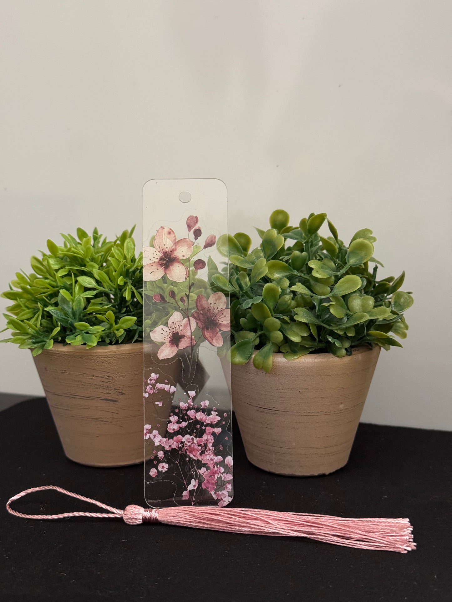 Floral Bookmark (pink)