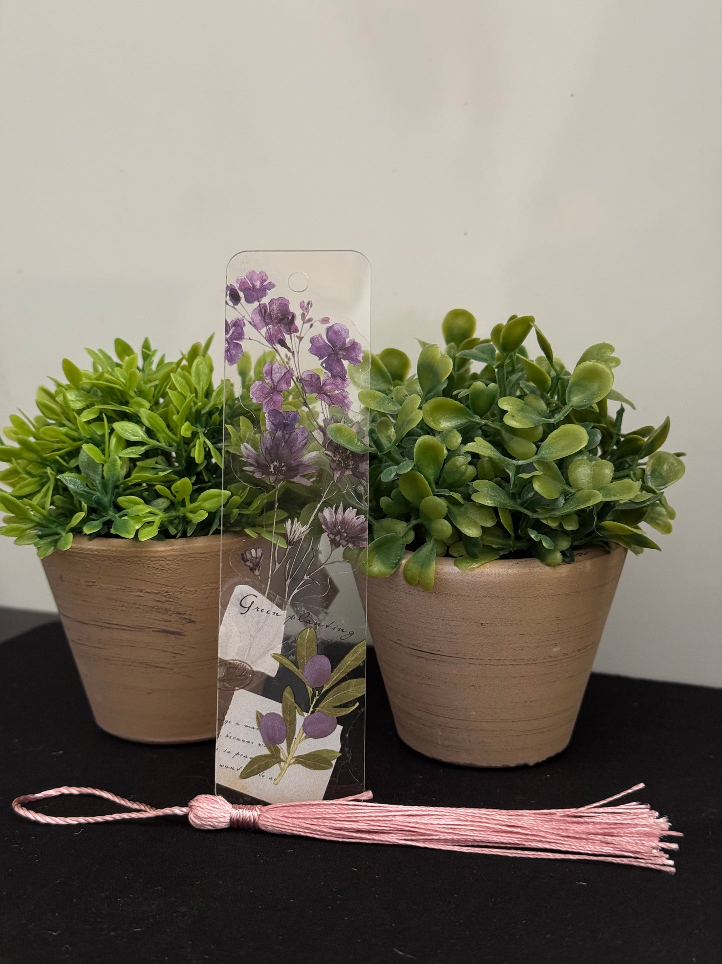 Floral Bookmark (Purple)