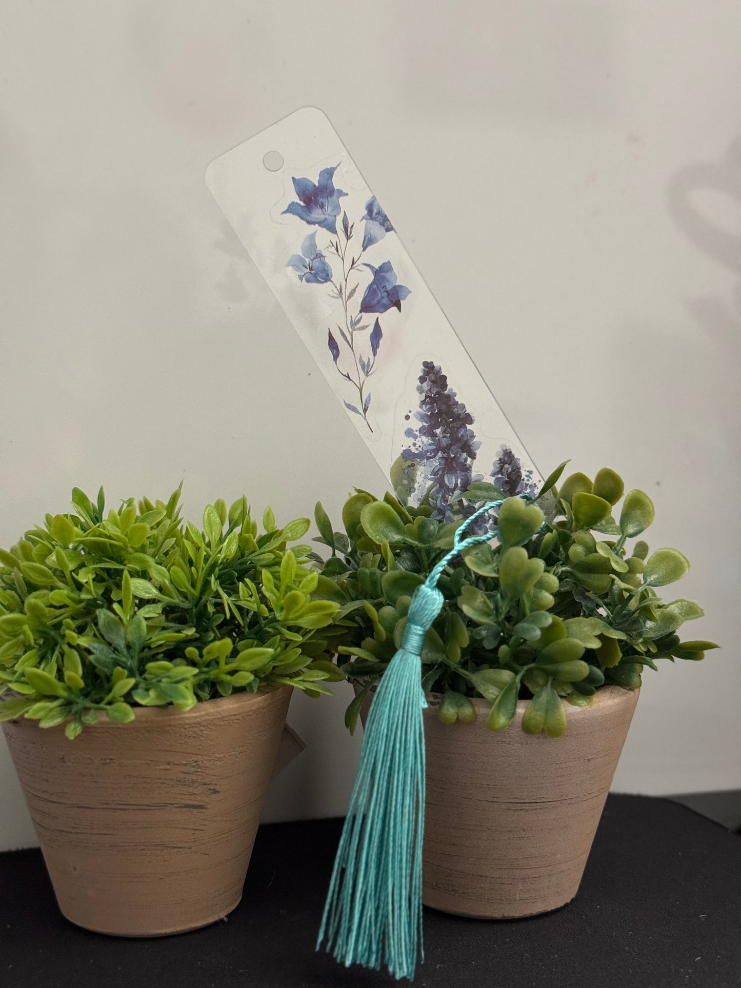 Floral Bookmark (Blue#2)