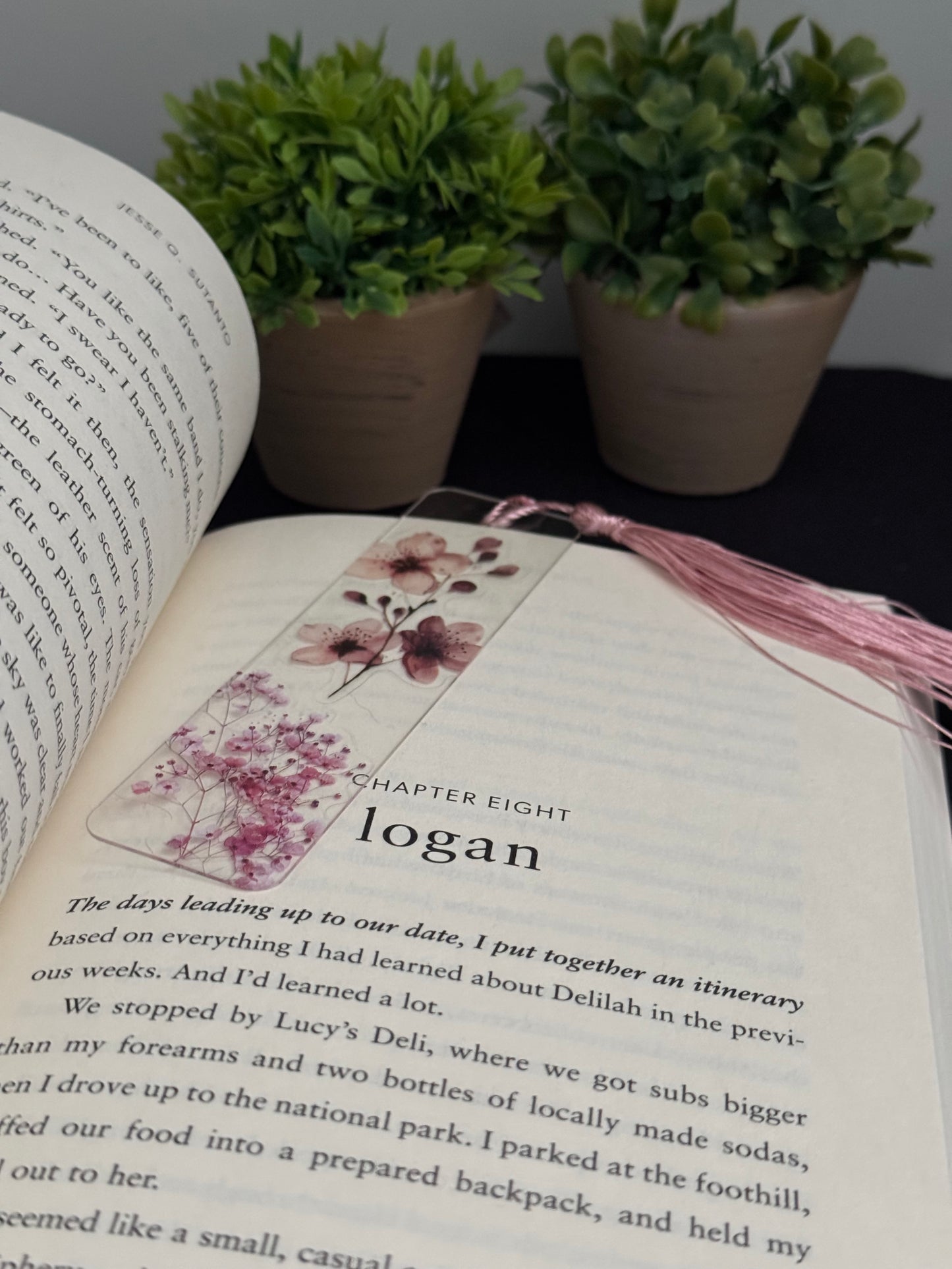 Floral Bookmark (Pink#3)