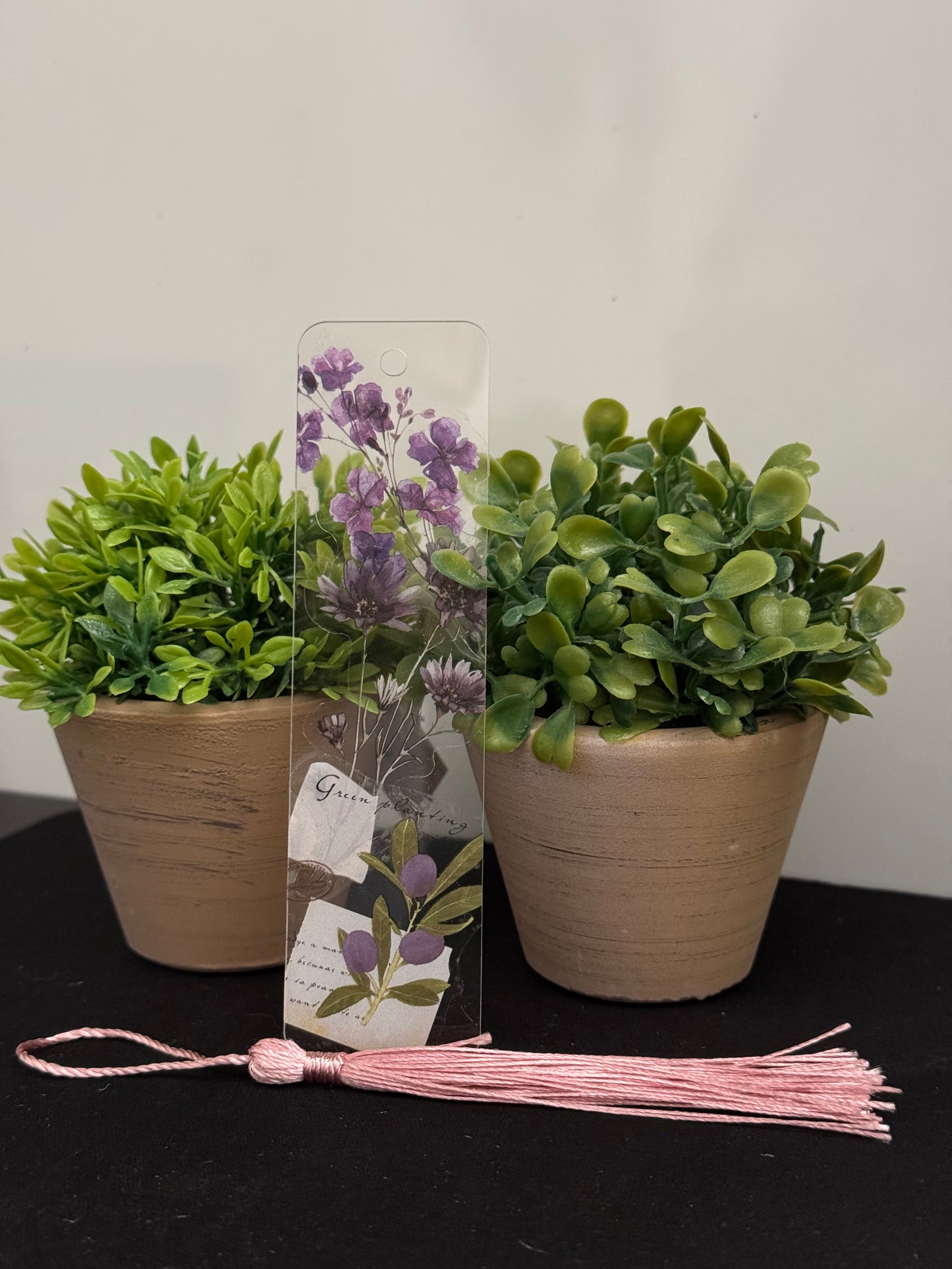 Floral Bookmark (Purple)