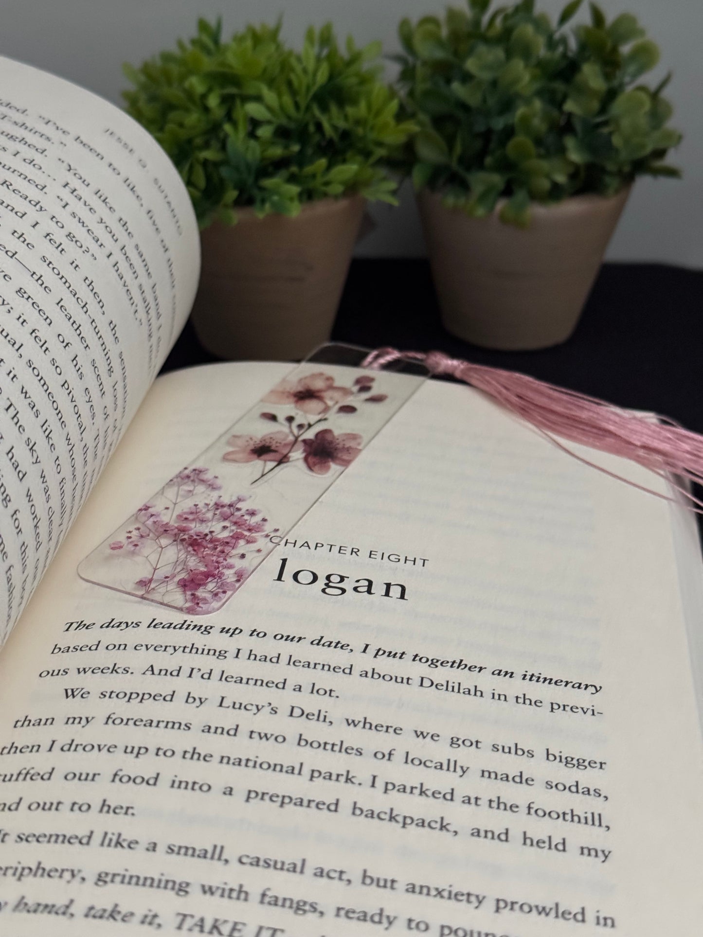 Floral Bookmark (Pink#2)