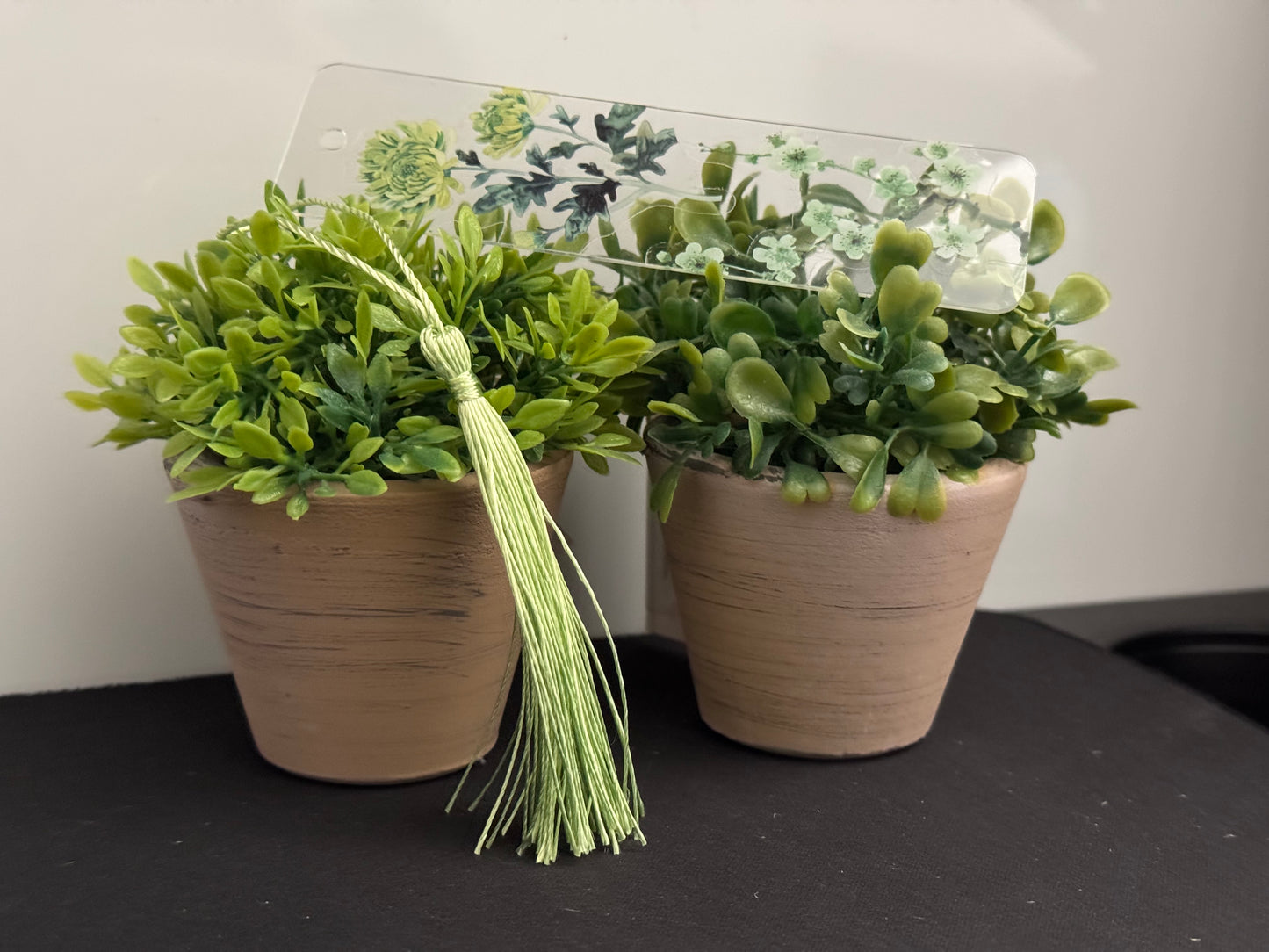 Floral Bookmark (Green)