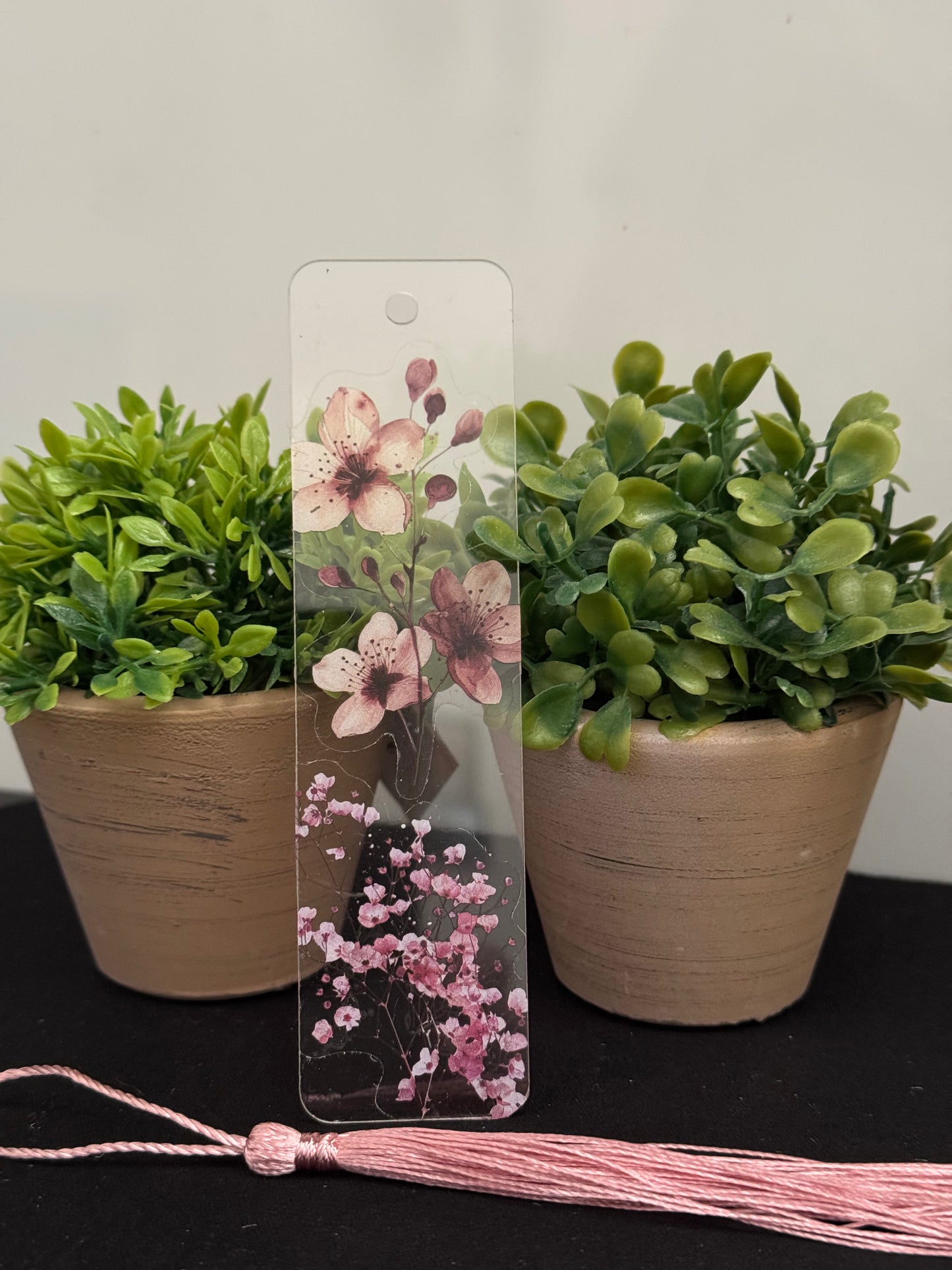 Floral Bookmark (pink)